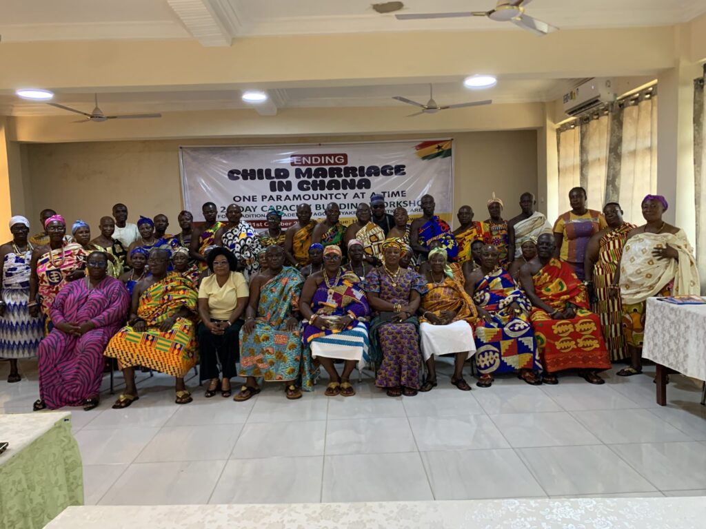 Obaapa Foundation holds workshop to end child marriage